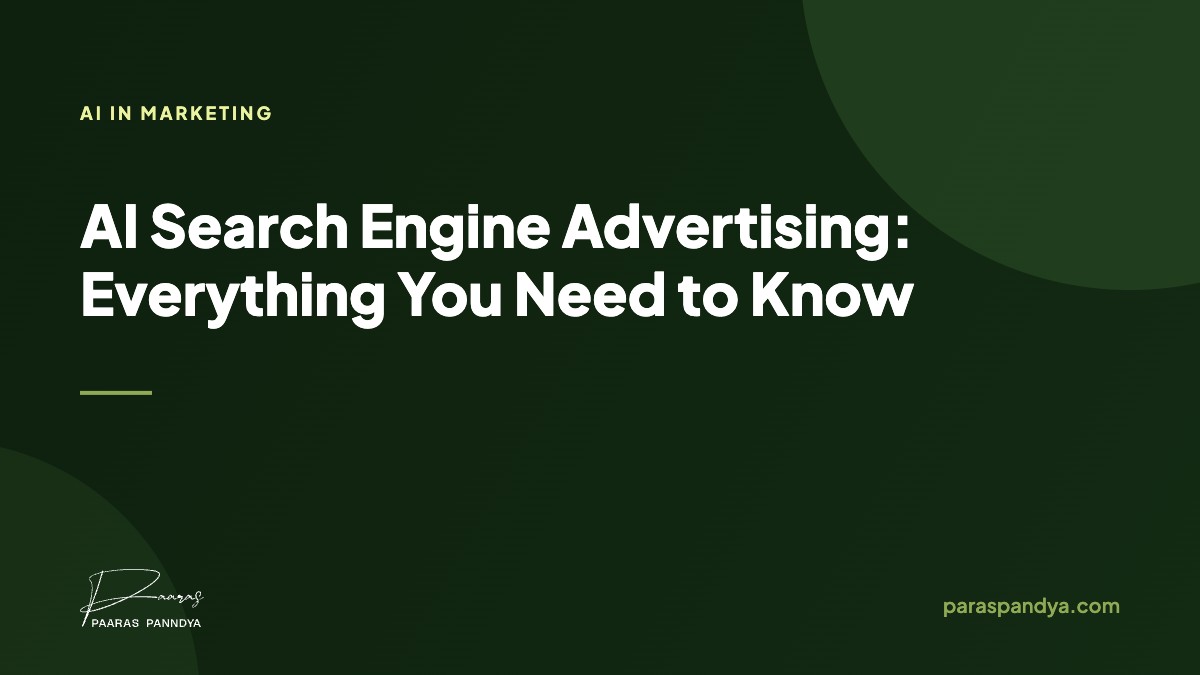 AI Search Engine Advertising: Everything You Need to Know